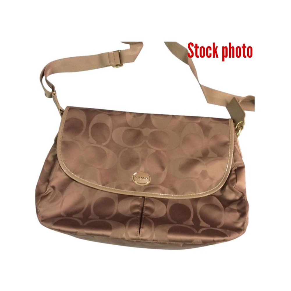 Coach®️ Nylon “British Tan” Messenger bag